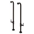 Aqua Vintage AE810S5DL Freestanding Tub Supply Line, Oil Rubbed Bronze AE810S5DL